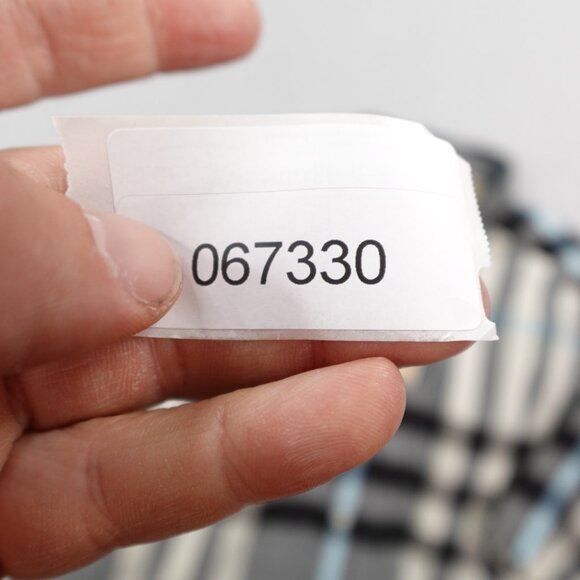 Burberry Shirt Mens 2XL Gray Beige Nova Check Button Up London England NWT NEW - Picture 14 of 14